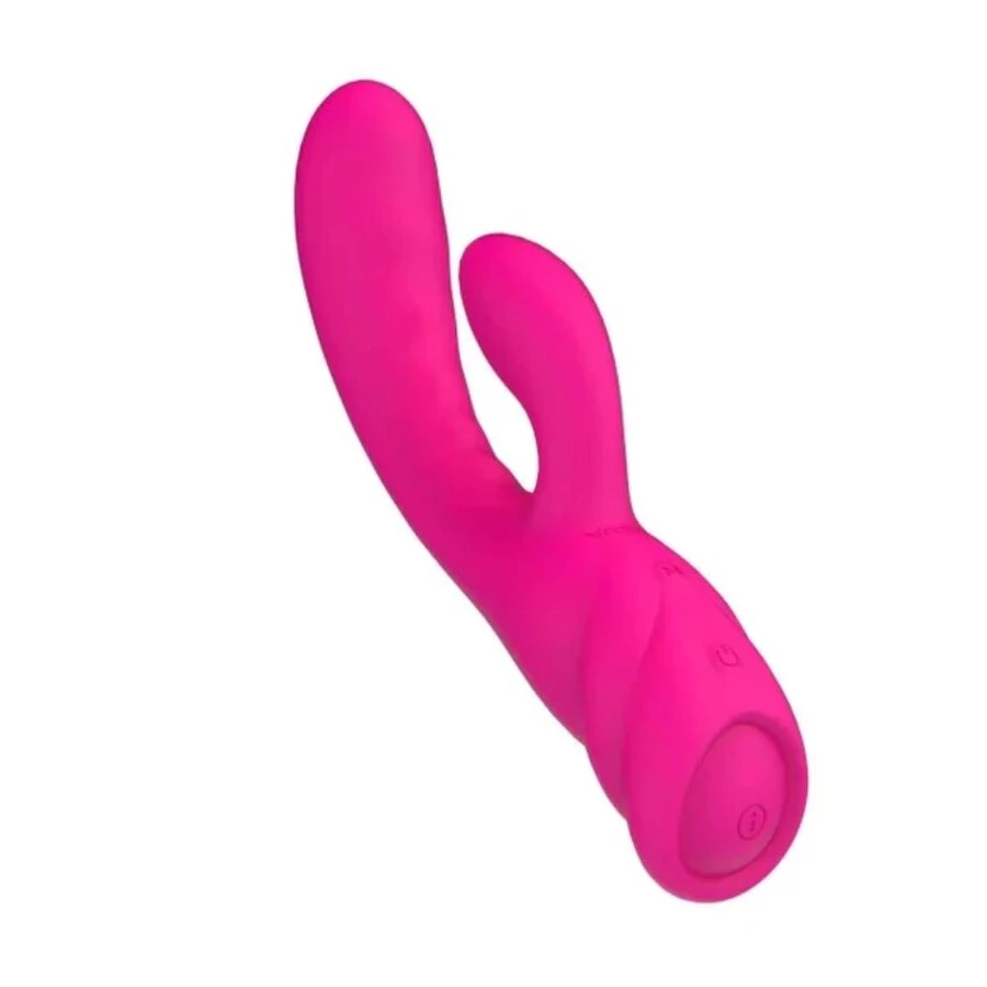 NALONE - PURE X2 VIBRATORE MAGIC STICK RABBIT - ROSA